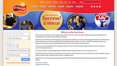 fritolay career|www.fritolay.com login.